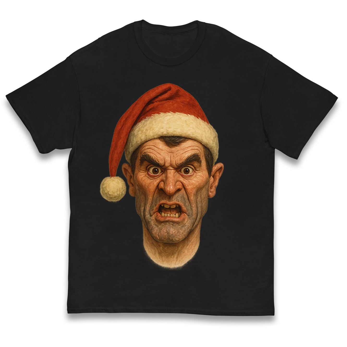 Roy Keane Xmas Kids T Shirt