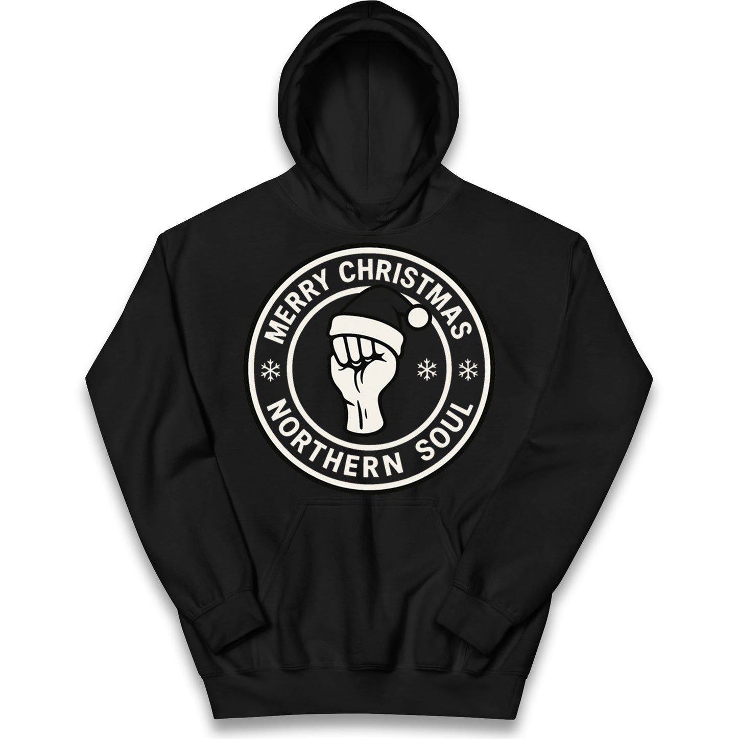 Merry Christmas Northern Soul Kids Hoodie