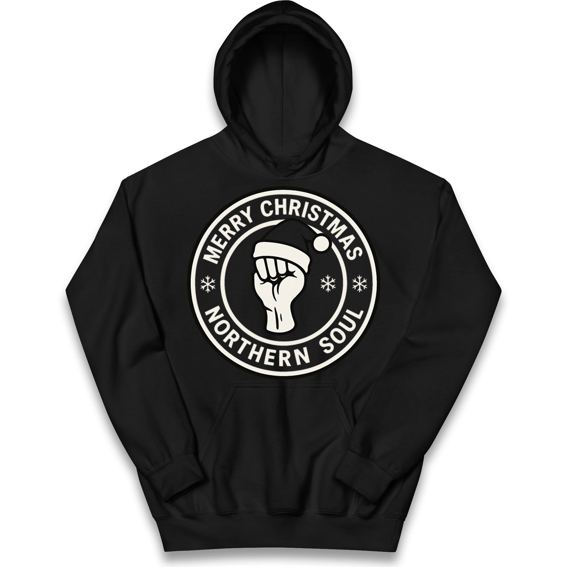 Merry Christmas Northern Soul Kids Hoodie