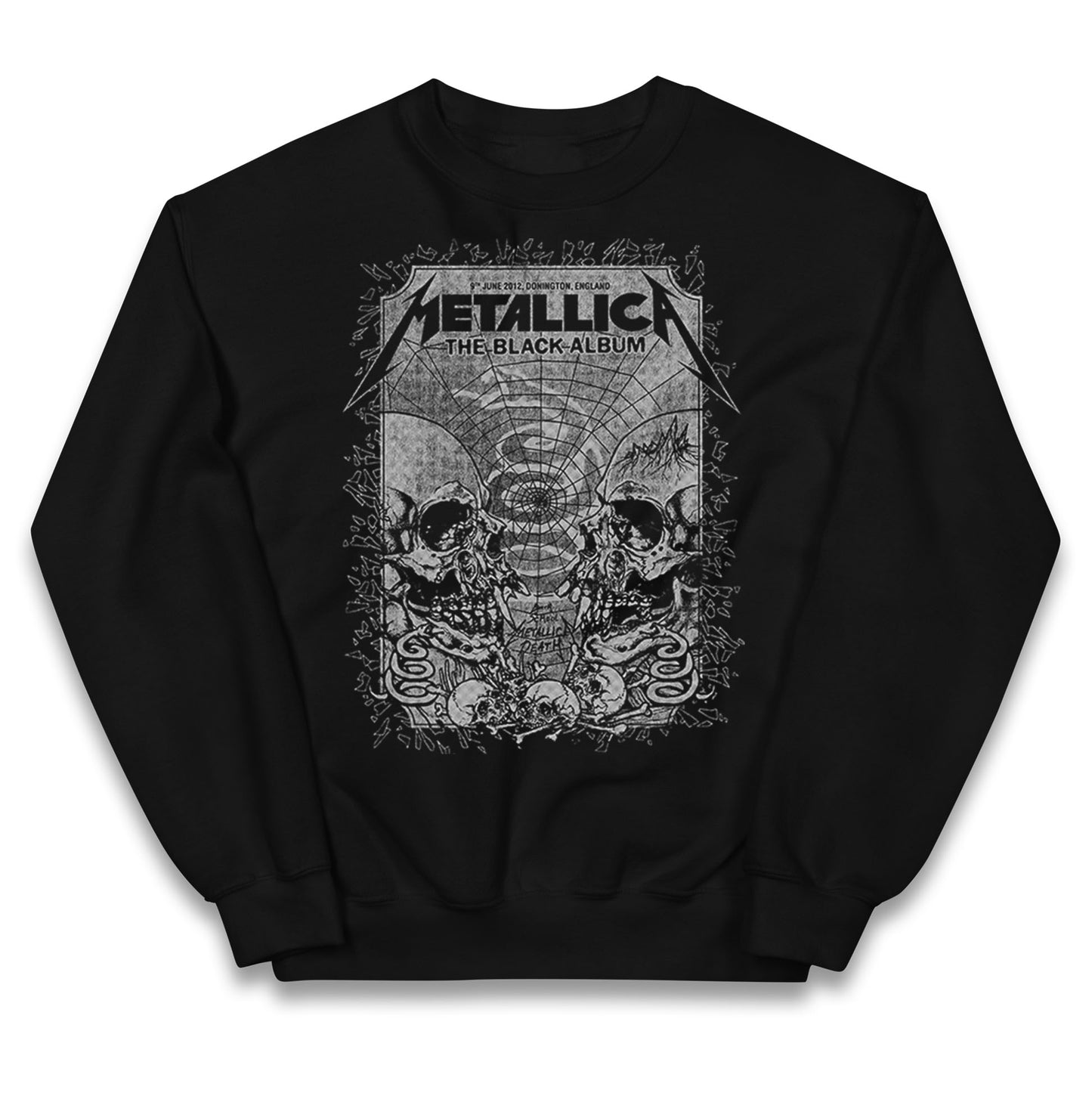 Metallica The Black Album Kids Jumper