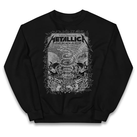 Metallica The Black Album Kids Jumper