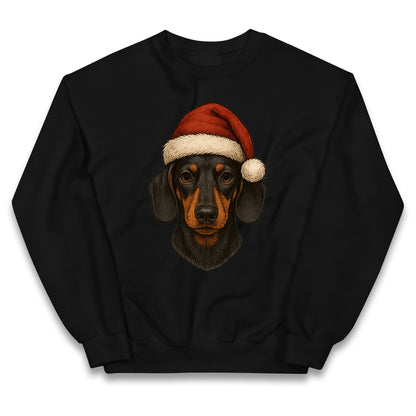 Dachshund Christmas Kids Jumper