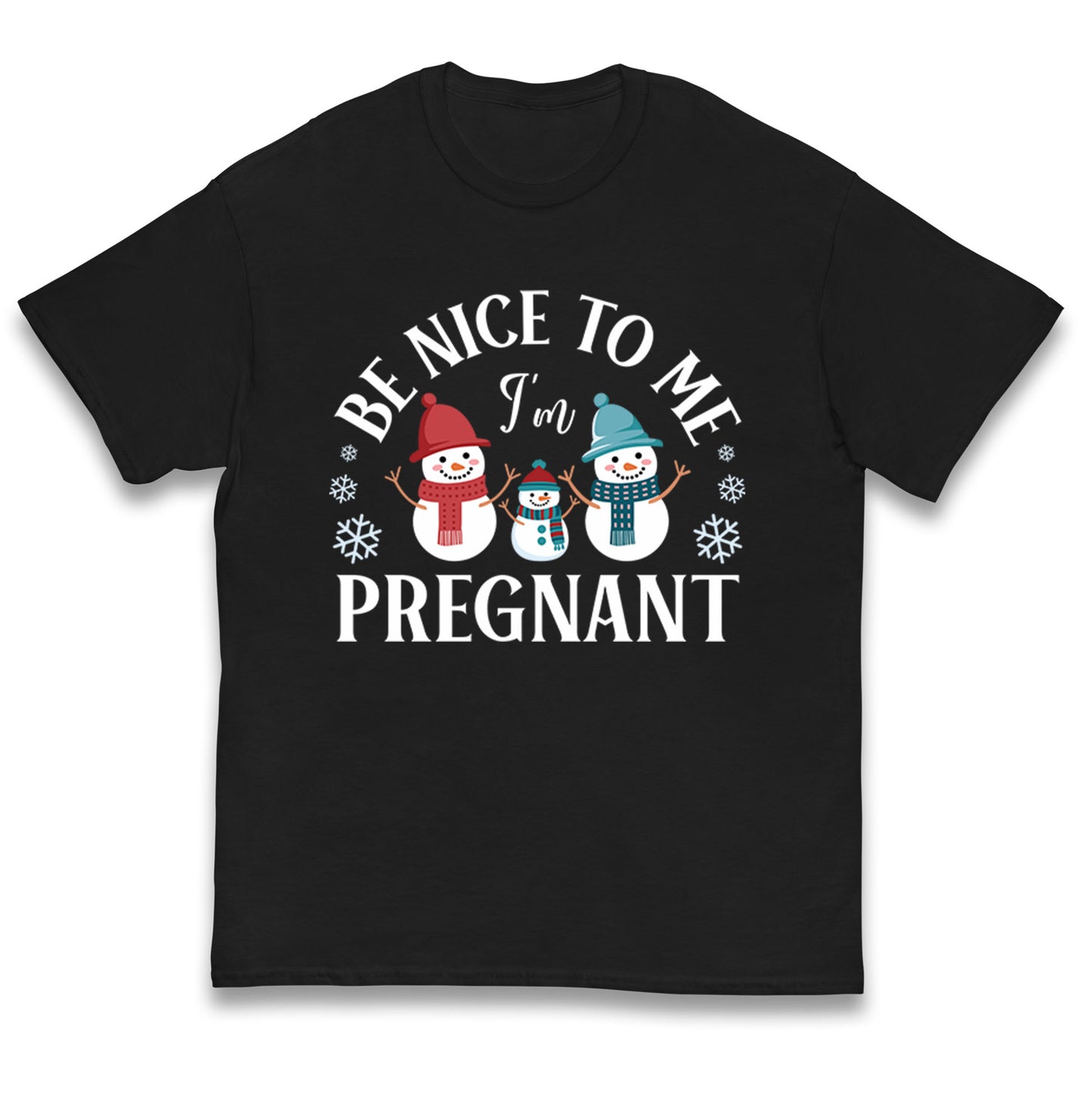 Pregnant At Christmas Kids T Shirt