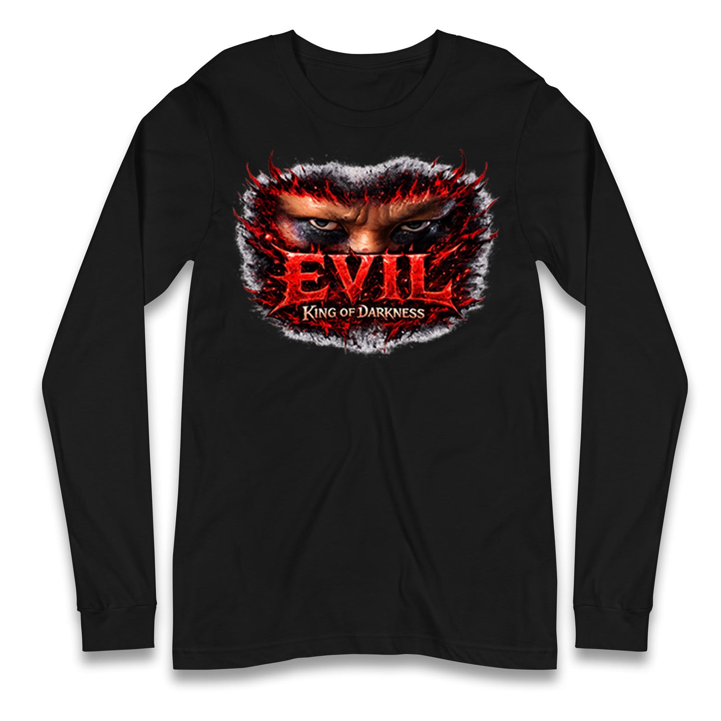 EVIL King of Darkness WWE NXT Pro Wrestling Longsleeve T Shirt