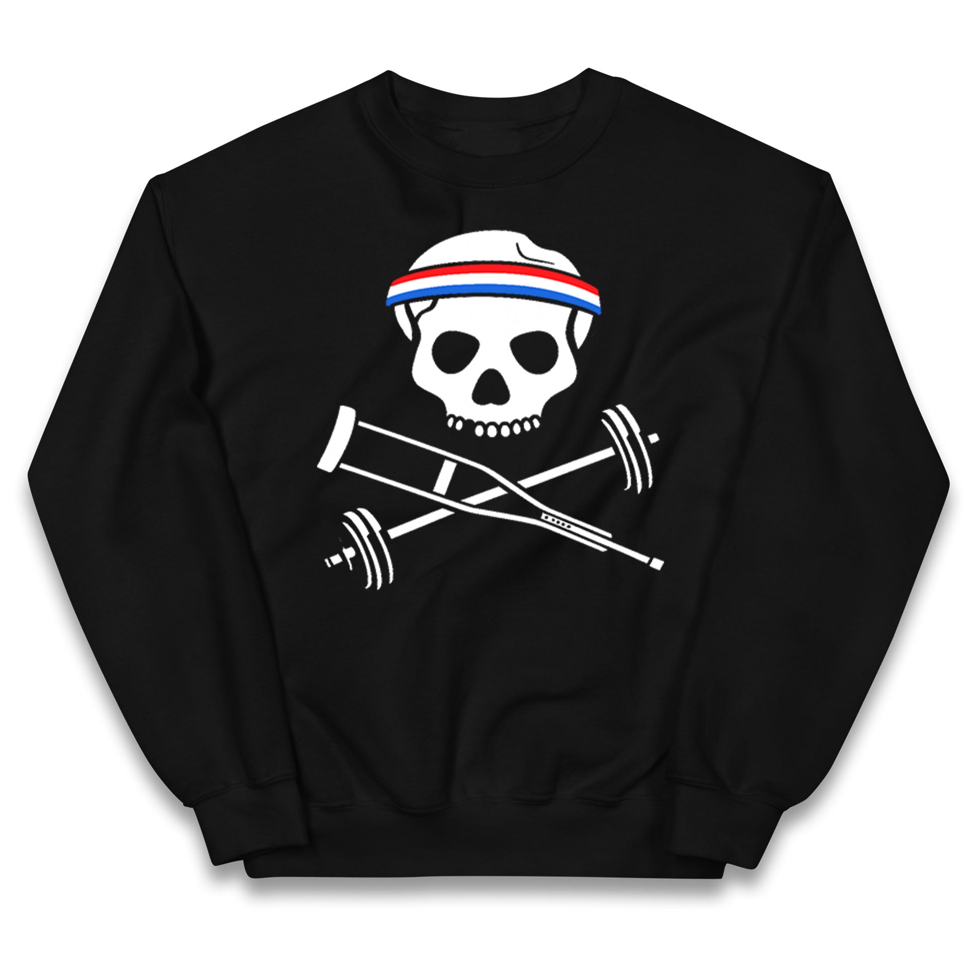 Johnny Knoxville Crutch Barbell and Bones Kids Jumper