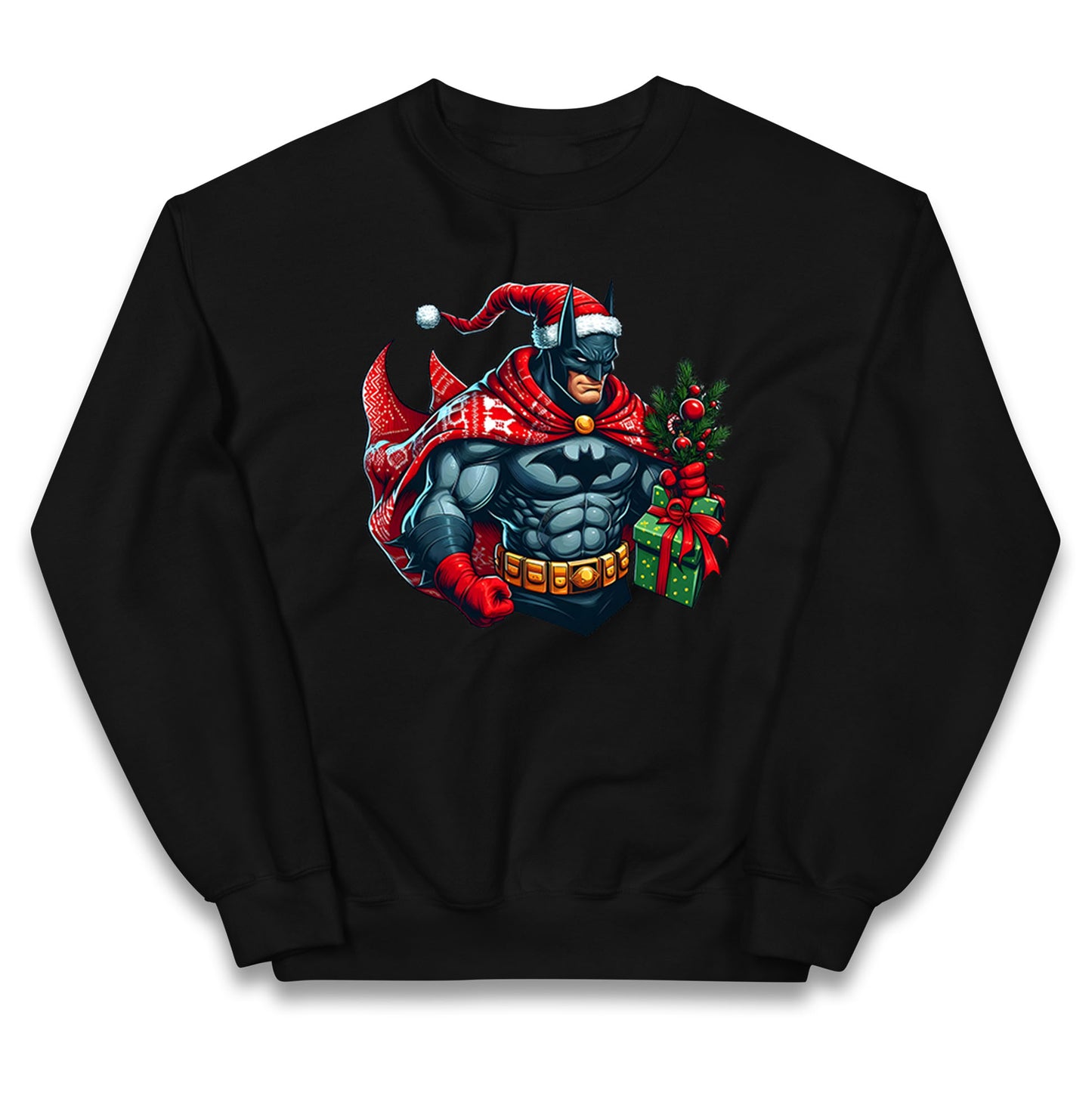 Batman Santa Kids Jumper