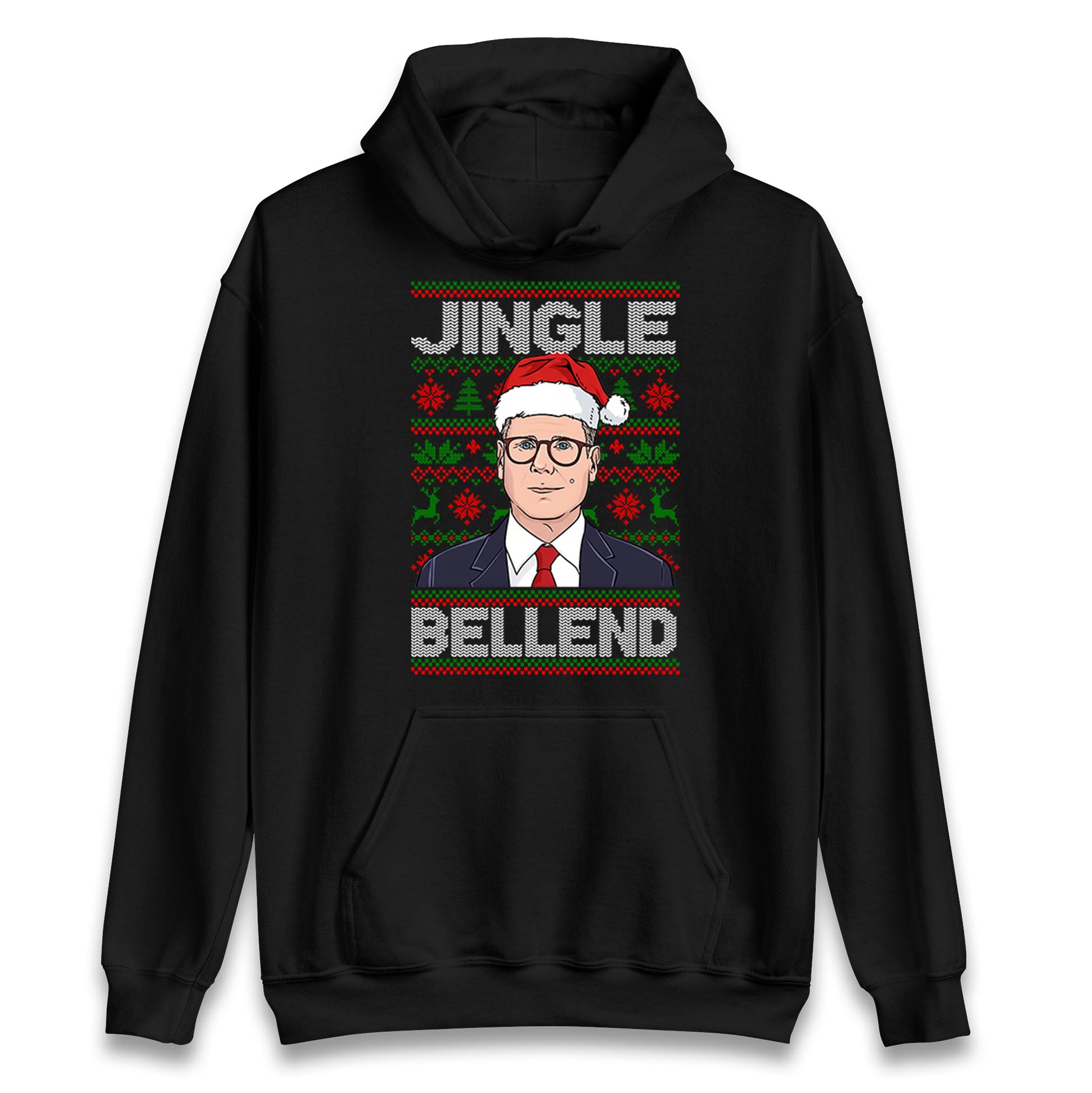 Keir Starmer Jingle Bell End Hoodie