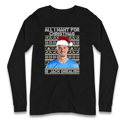 jack grealish christmas long sleeve t shirt