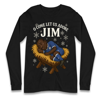 Retro Chelsea Christmas Longsleeve T Shirt 