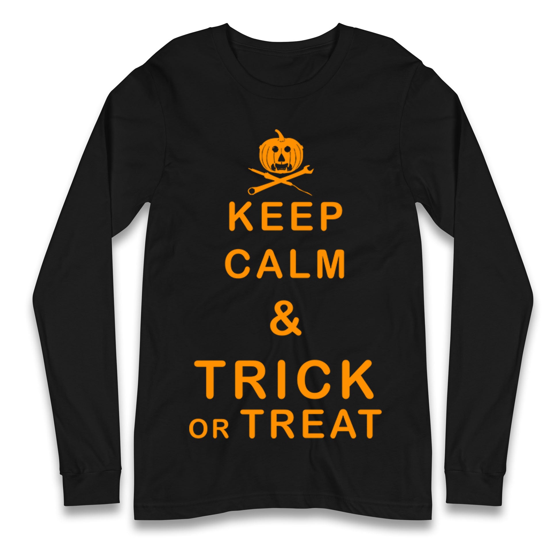 Keep Calm And Trick Or Treat Halloween T Shirt
