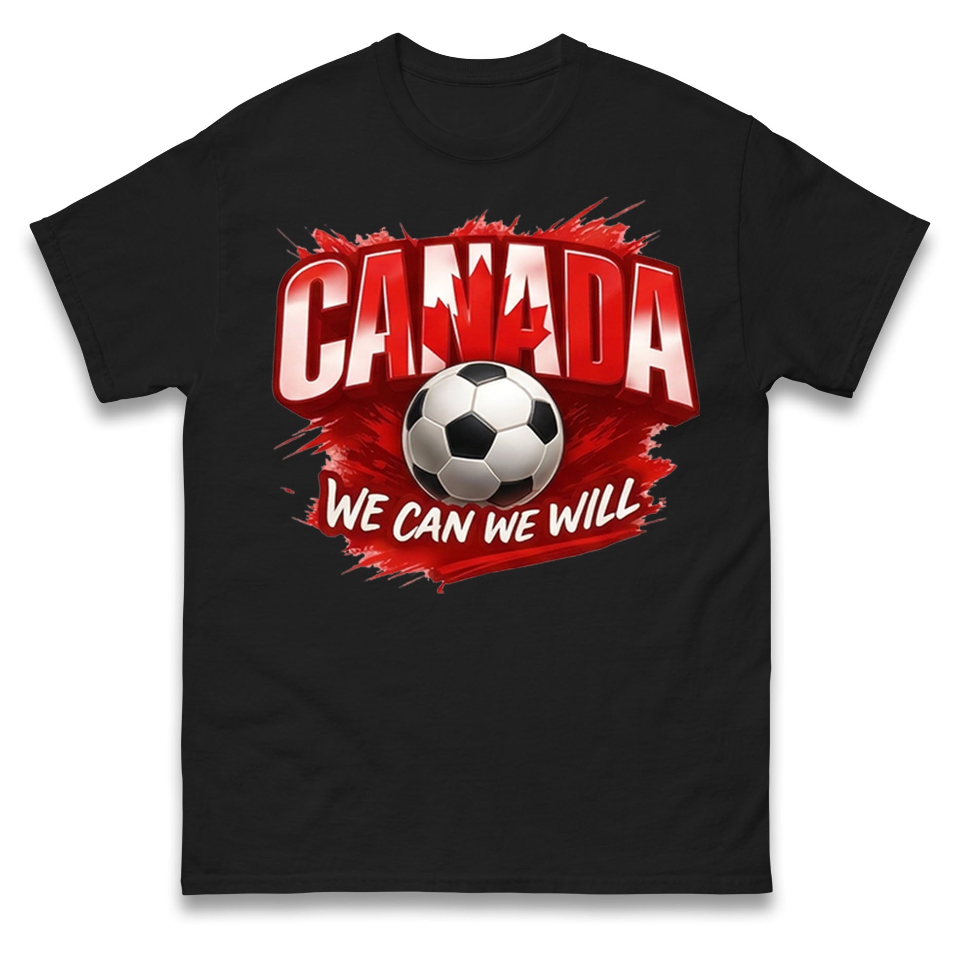 Canada Retro World Cup T Shirt