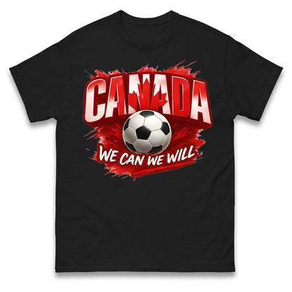 Canada Retro World Cup T Shirt