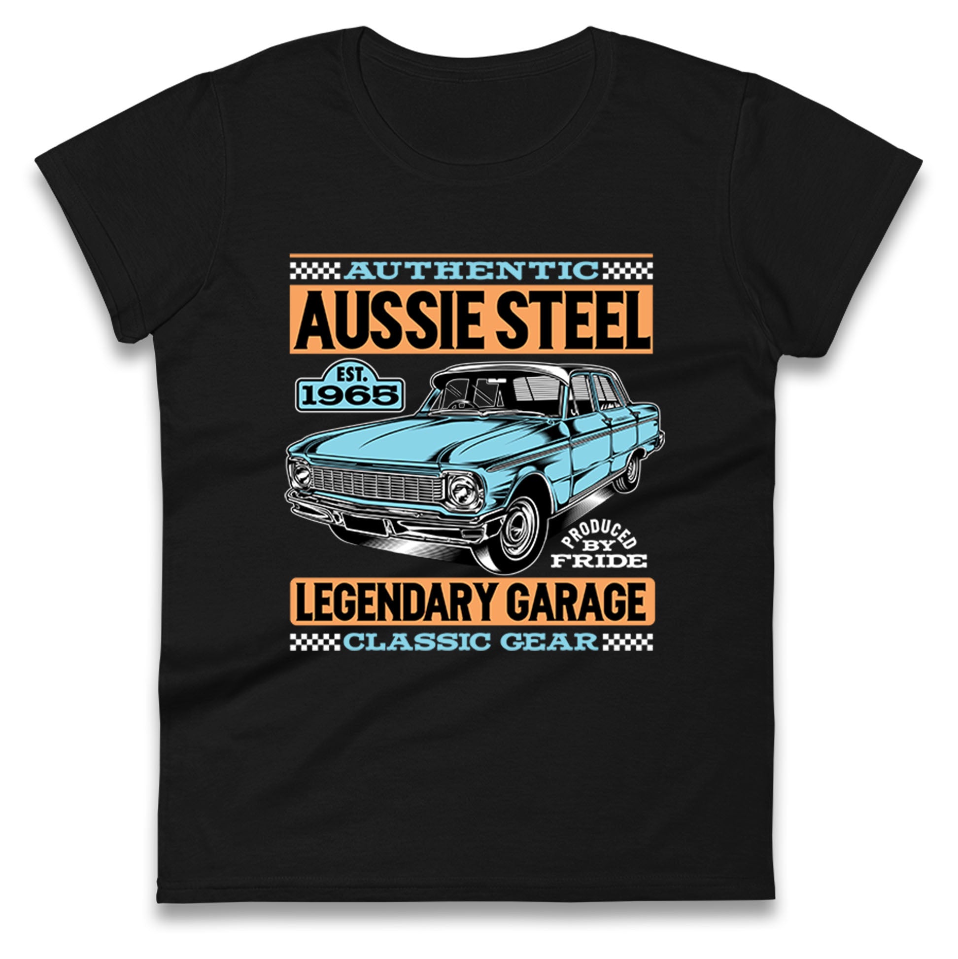 Authentic Aussie Steel Ladies T Shirt