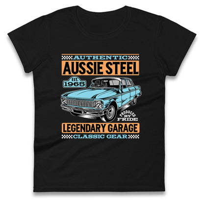 Authentic Aussie Steel Ladies T Shirt
