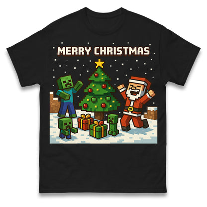 Minecraft Christmas T Shirt