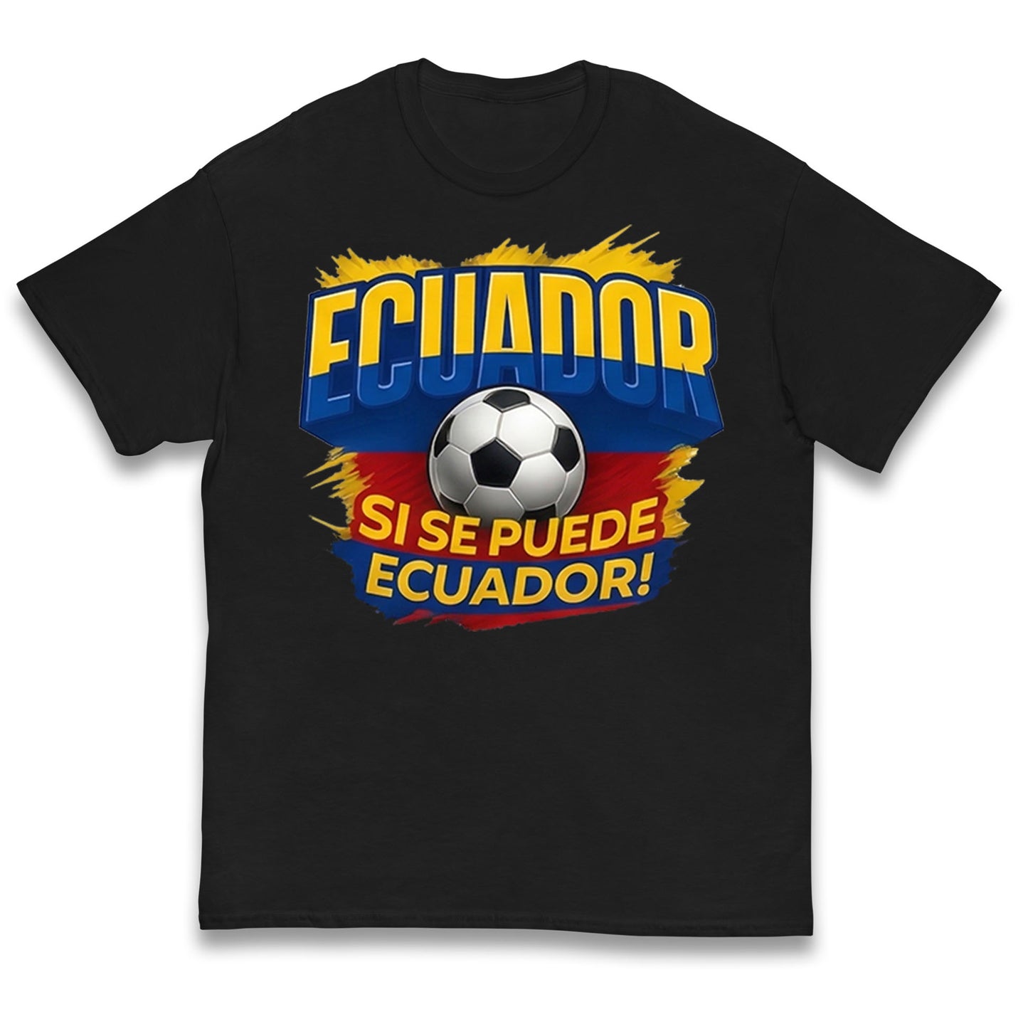 Ecuador Retro World Cup Kids T Shirt