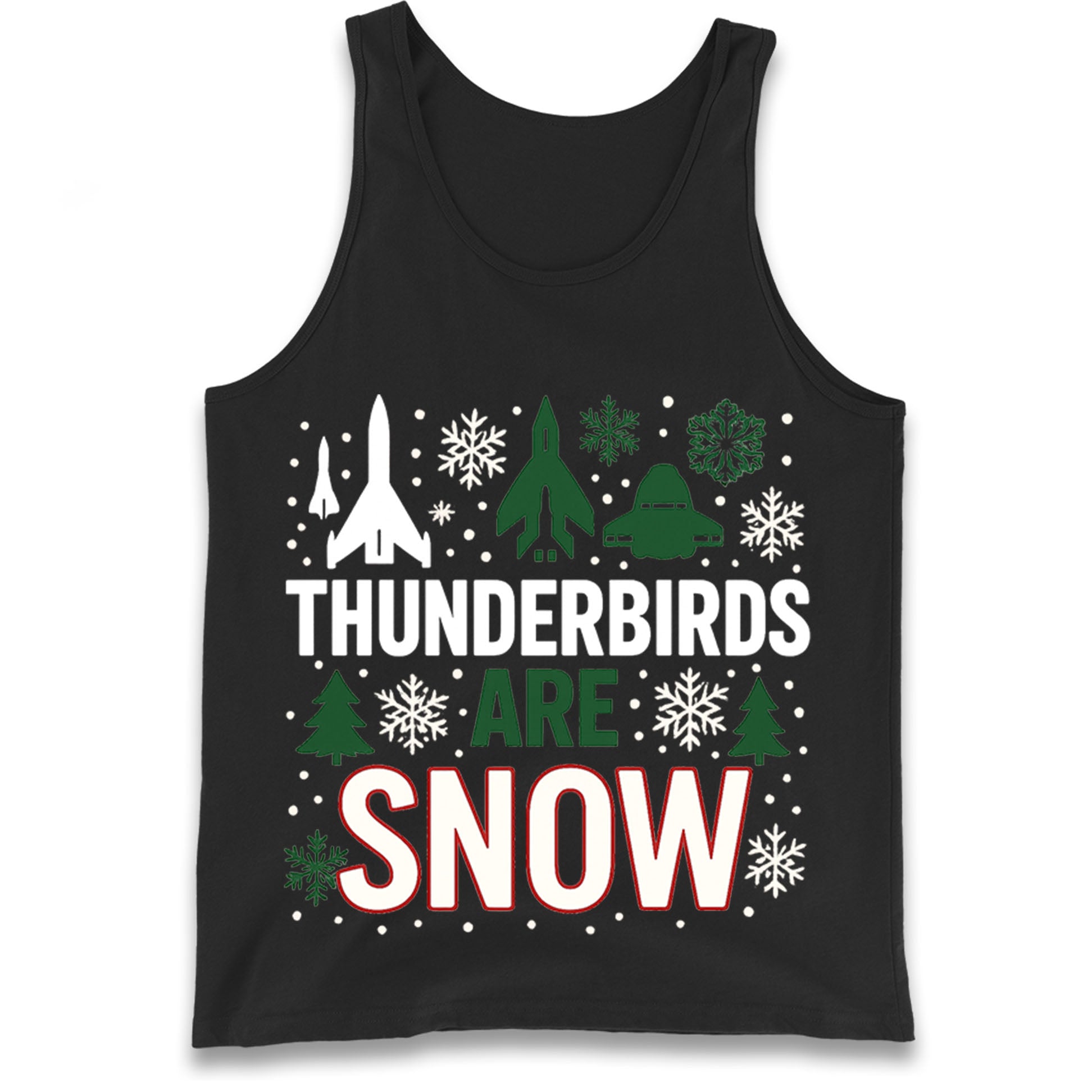 Thunderbirds Christmas Tank Top