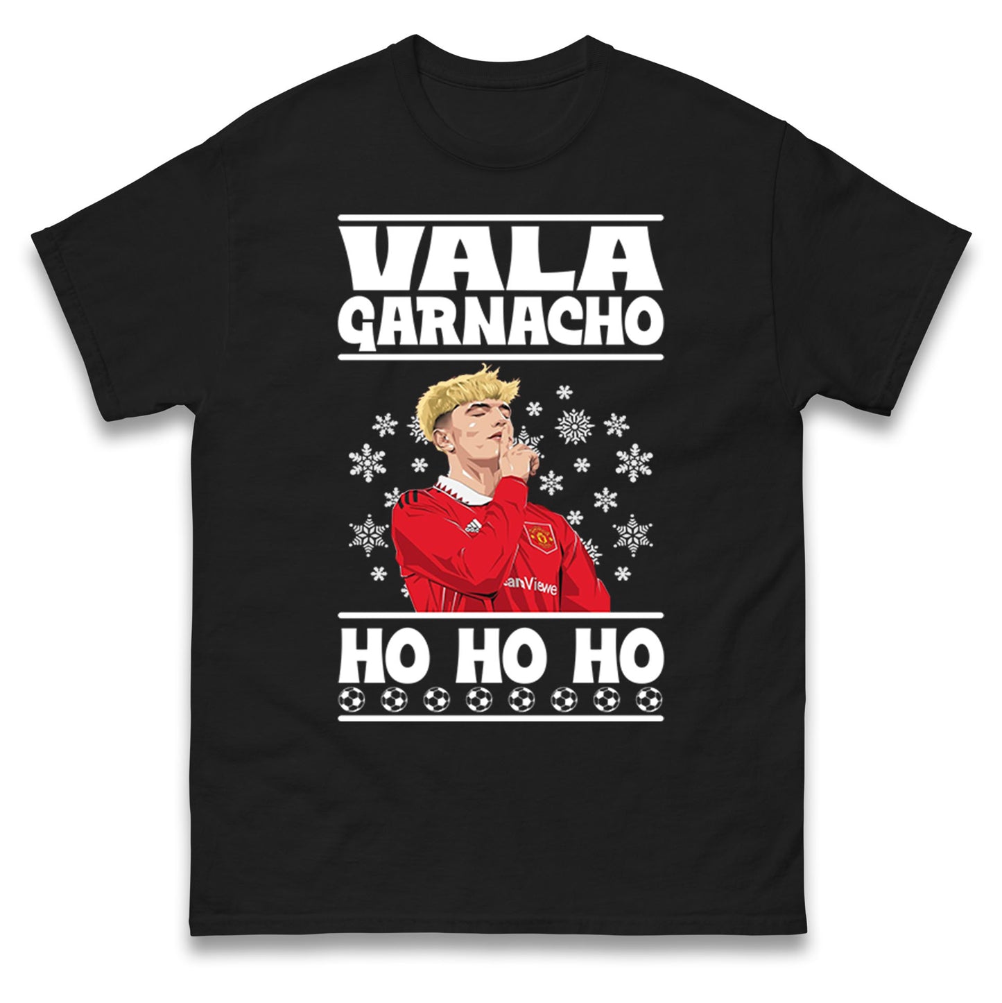 alejandro garnacho christmas t shirt