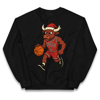 Chicago Bulls Christmas Kids Jumper