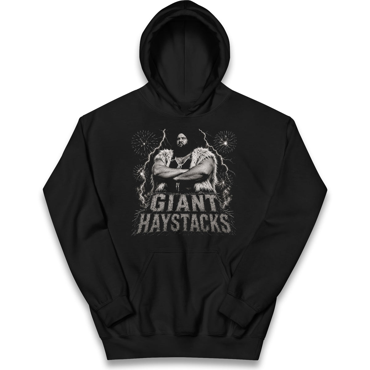 Giant Haystacks Pro Wrestling Kids Hoodie