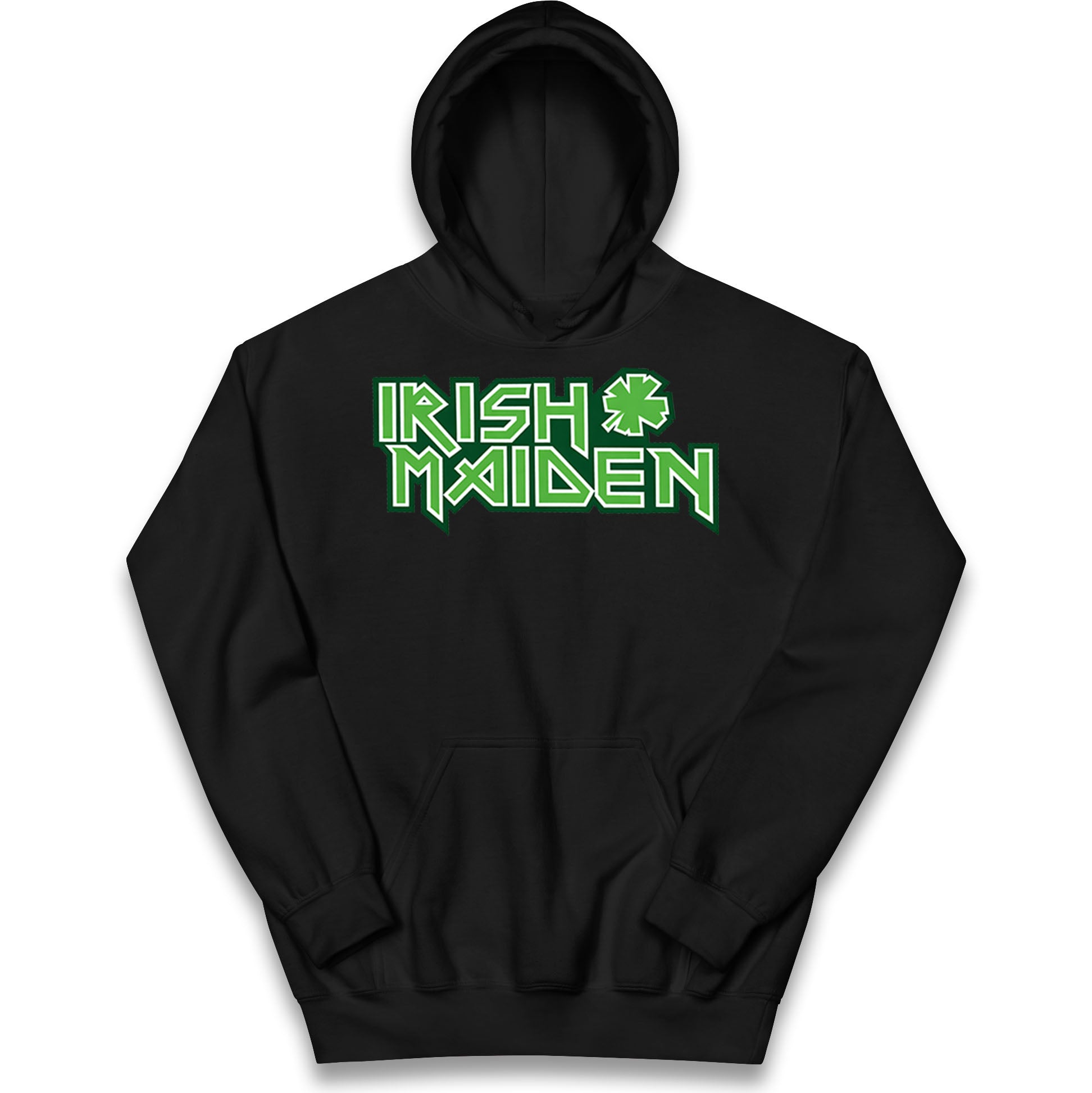 Irish Maiden St Patricks Day Kids Hoodie