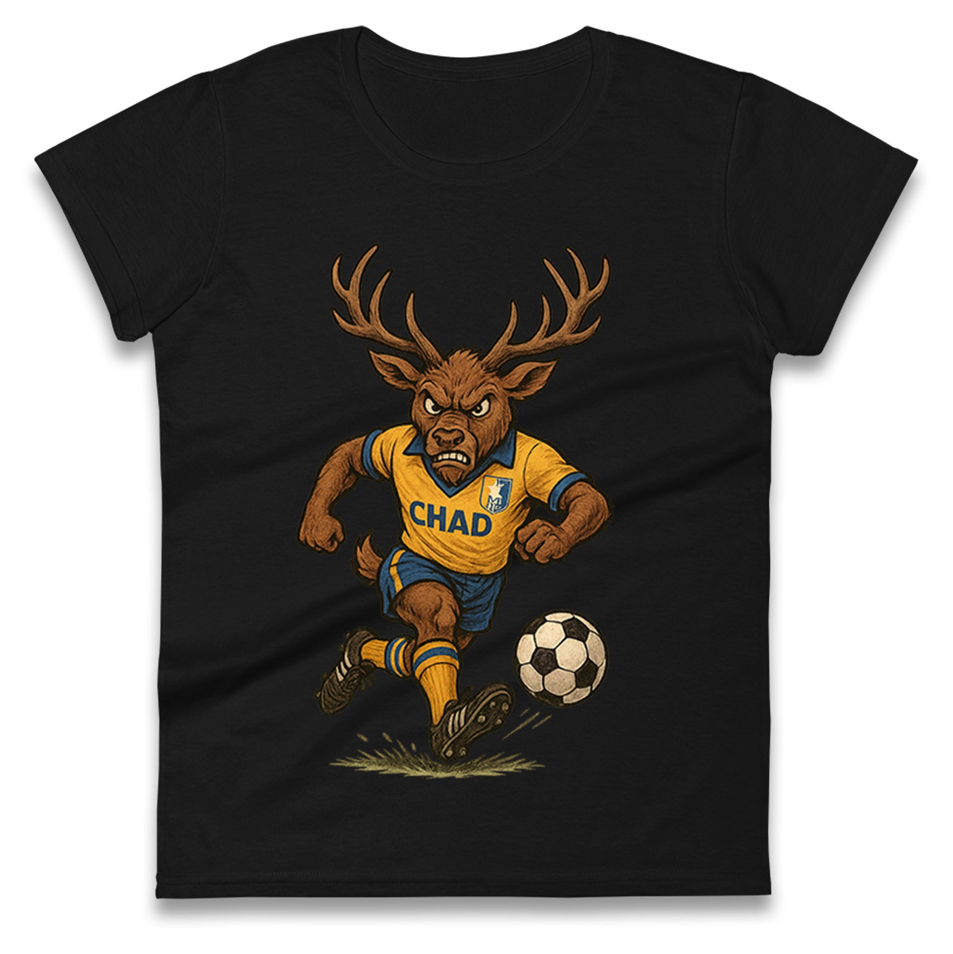 Vintage Mansfield Town Ladies T Shirt