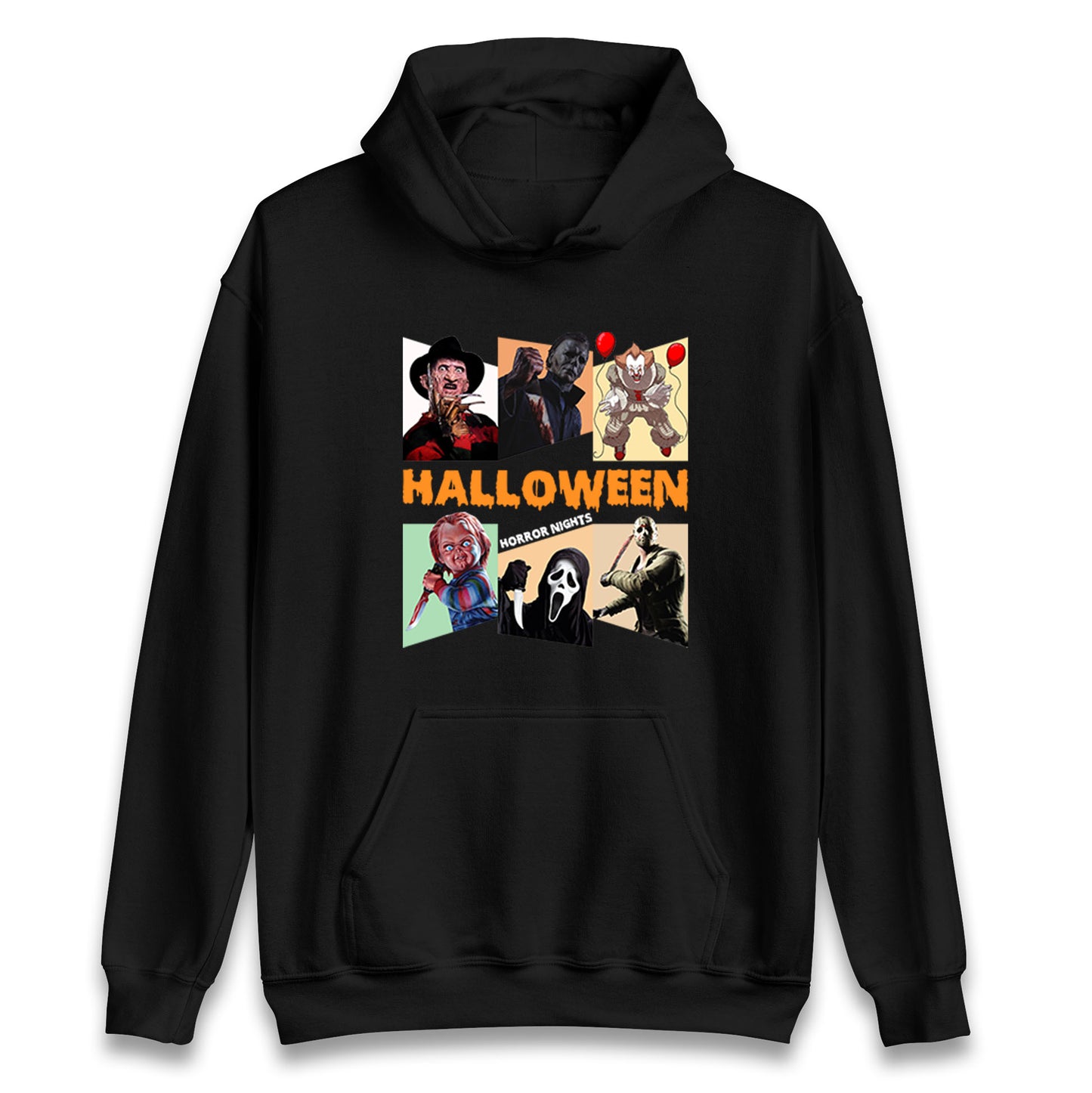 Horror Characters Halloween Horror Nights Unisex Hoodie