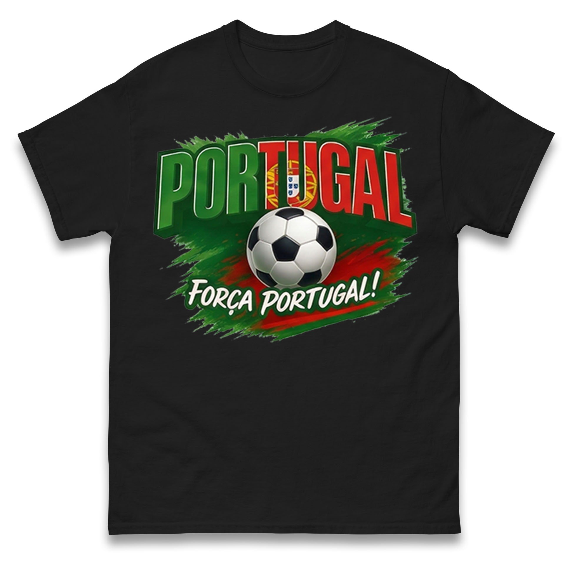Portugal Retro World Cup T Shirt