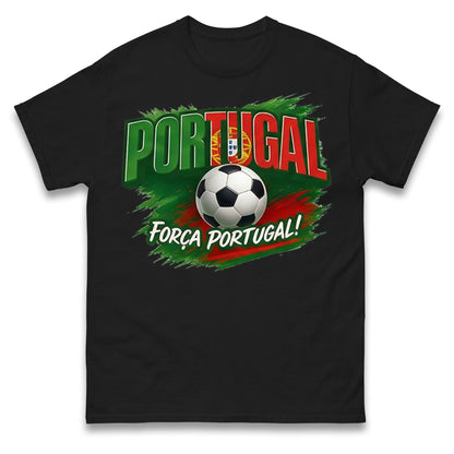 Portugal Retro World Cup T Shirt