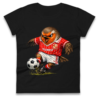 Classic Swindon Town Football Ladies T Shirt 