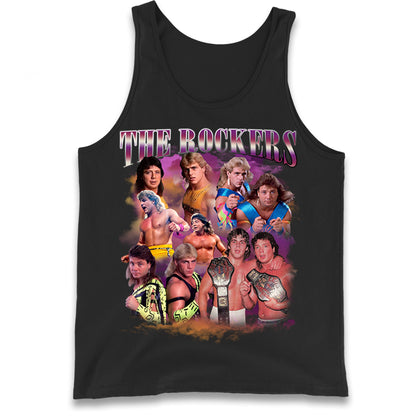 Retro The Rockers Bootleg Wrestling Tank Top