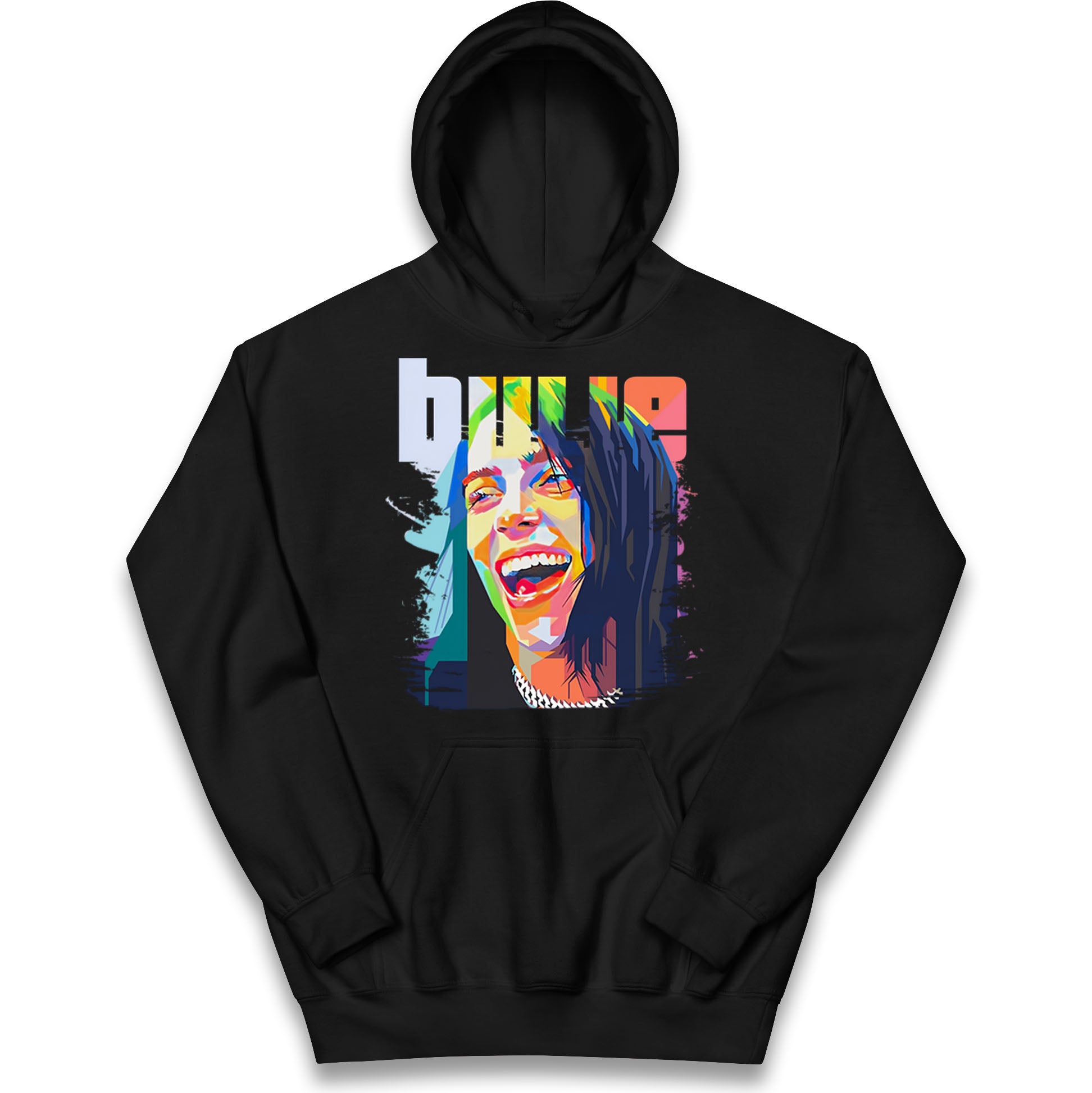 Billie Eilish Painting Kids Hoodie