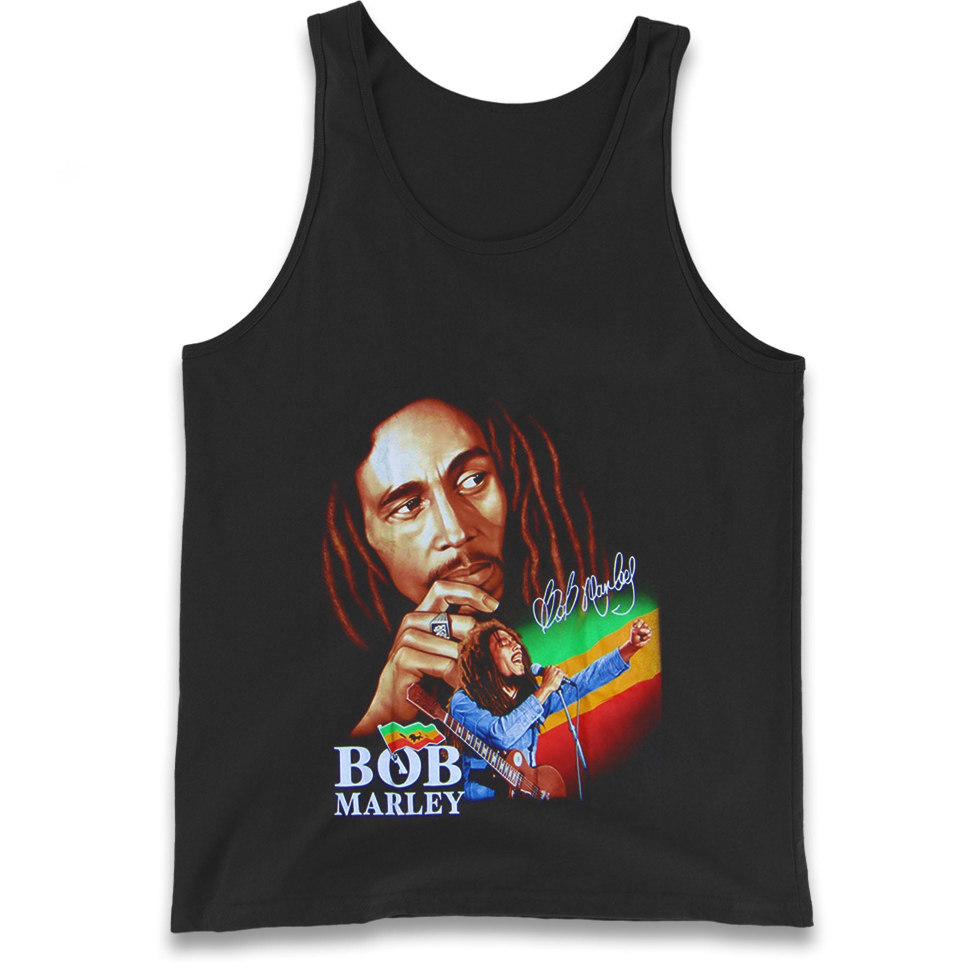 Bob Marley Iron Like A Lion Tank Top
