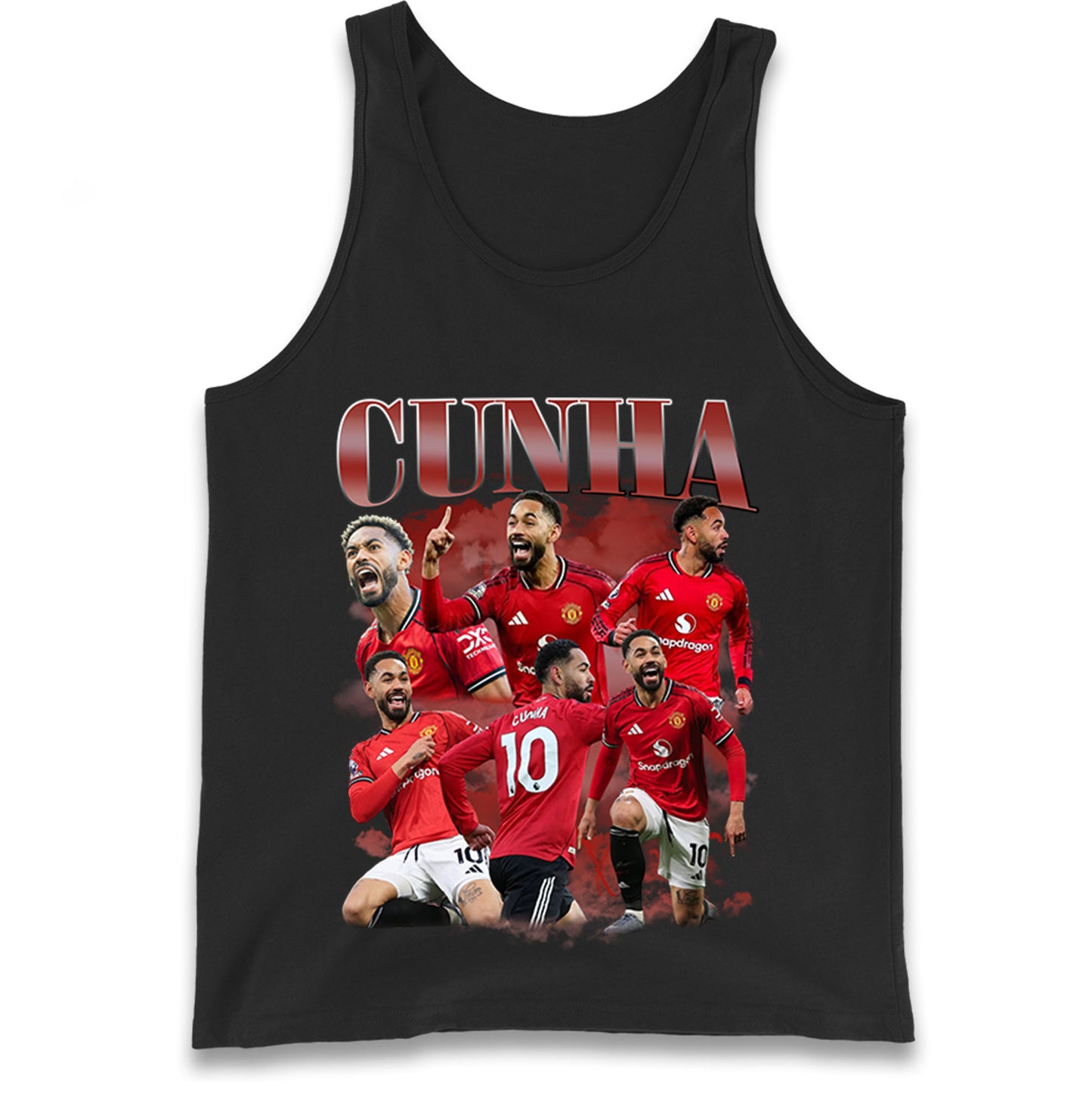 Matheus Cunha Manchester United Tank Top