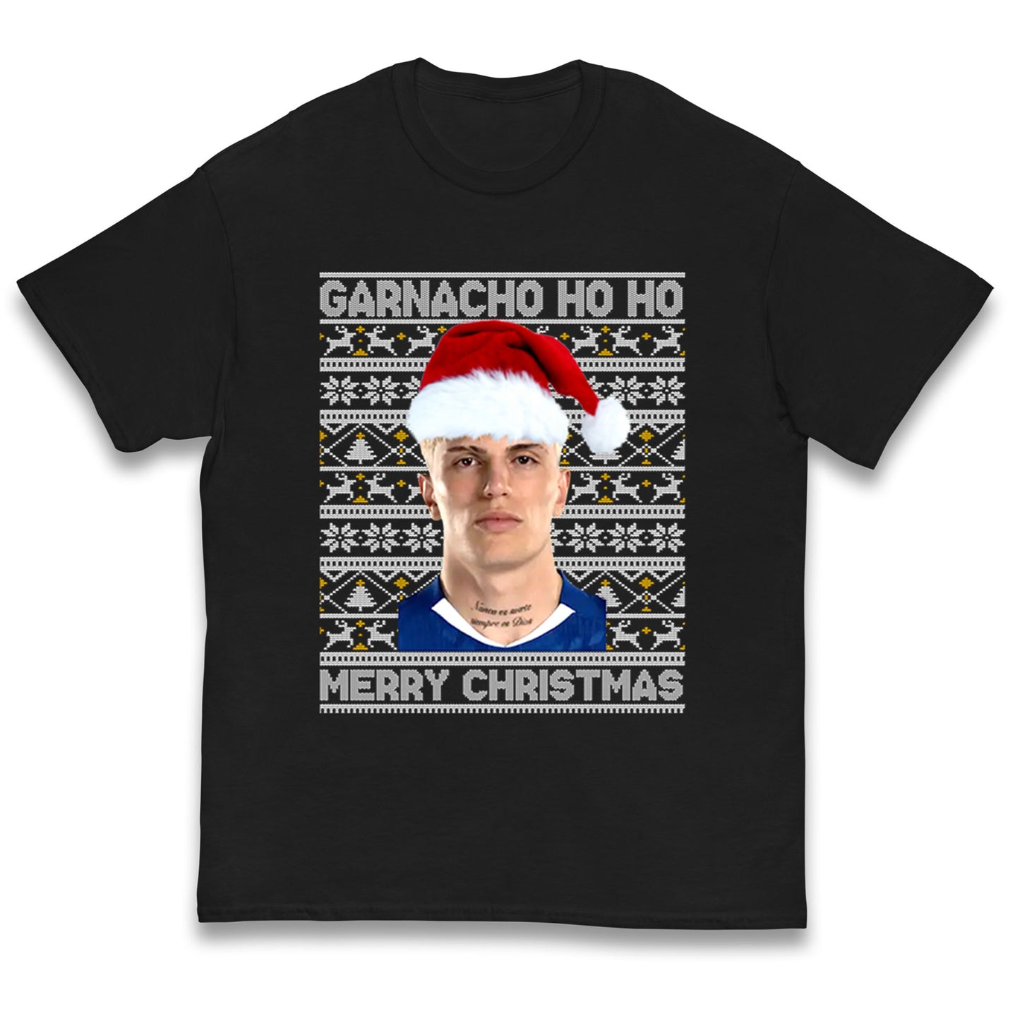Garnacho Christmas Kids T Shirt