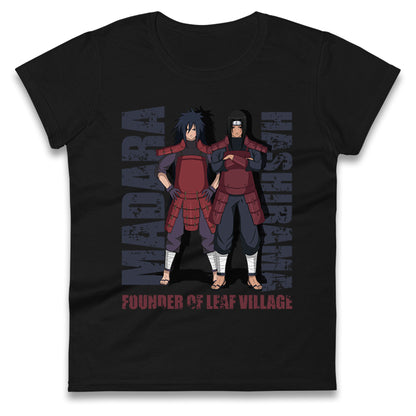 Hashirama And Madara Founder Of Leaf Village Womens T Shirt