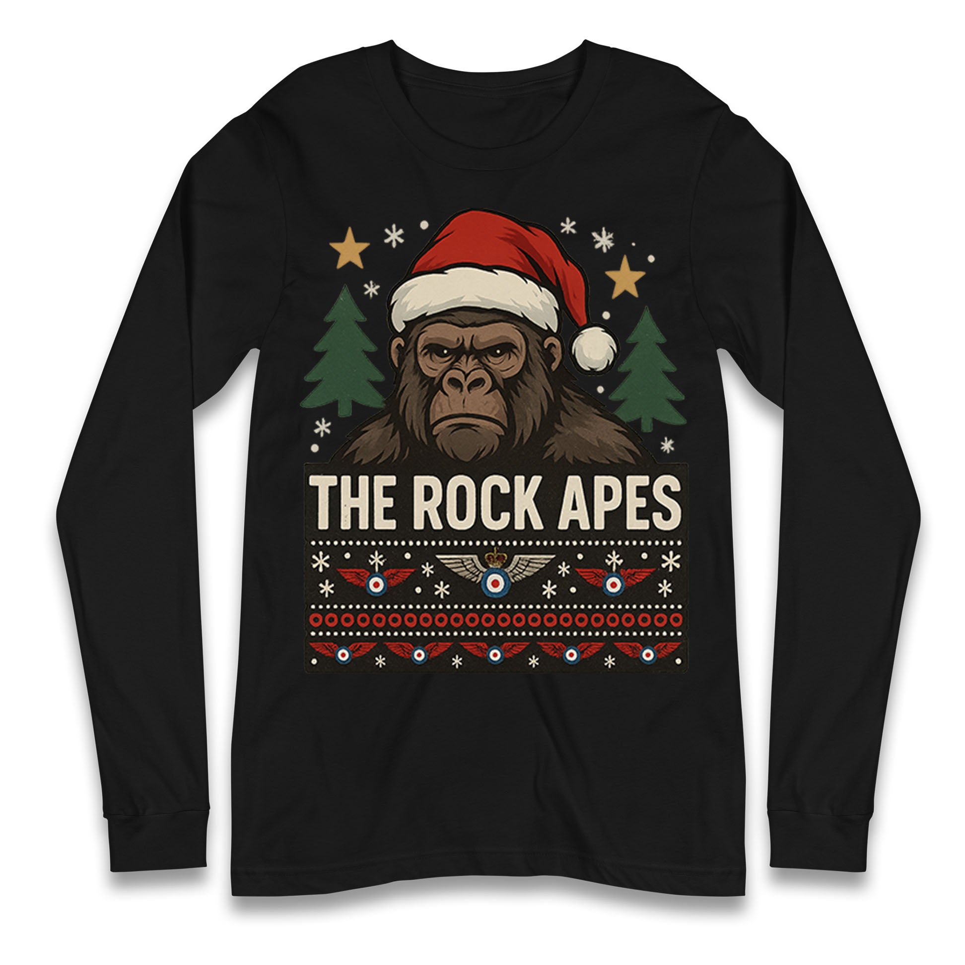 RAF Regiment Christmas Longsleeve T Shirt 