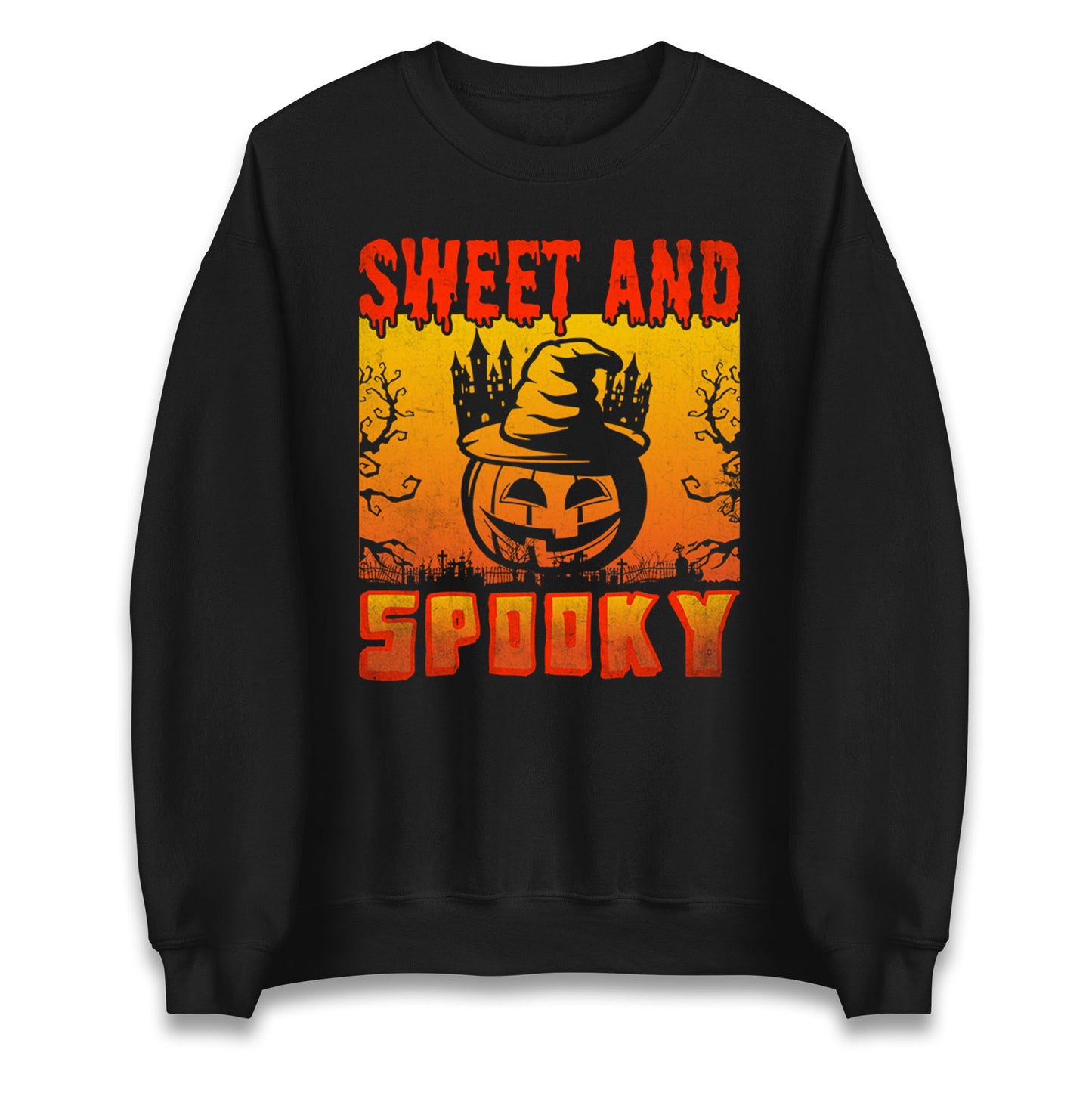 Sweet And Spooky Halloween Sweatshirt
