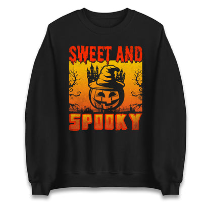 Sweet And Spooky Halloween Sweatshirt

