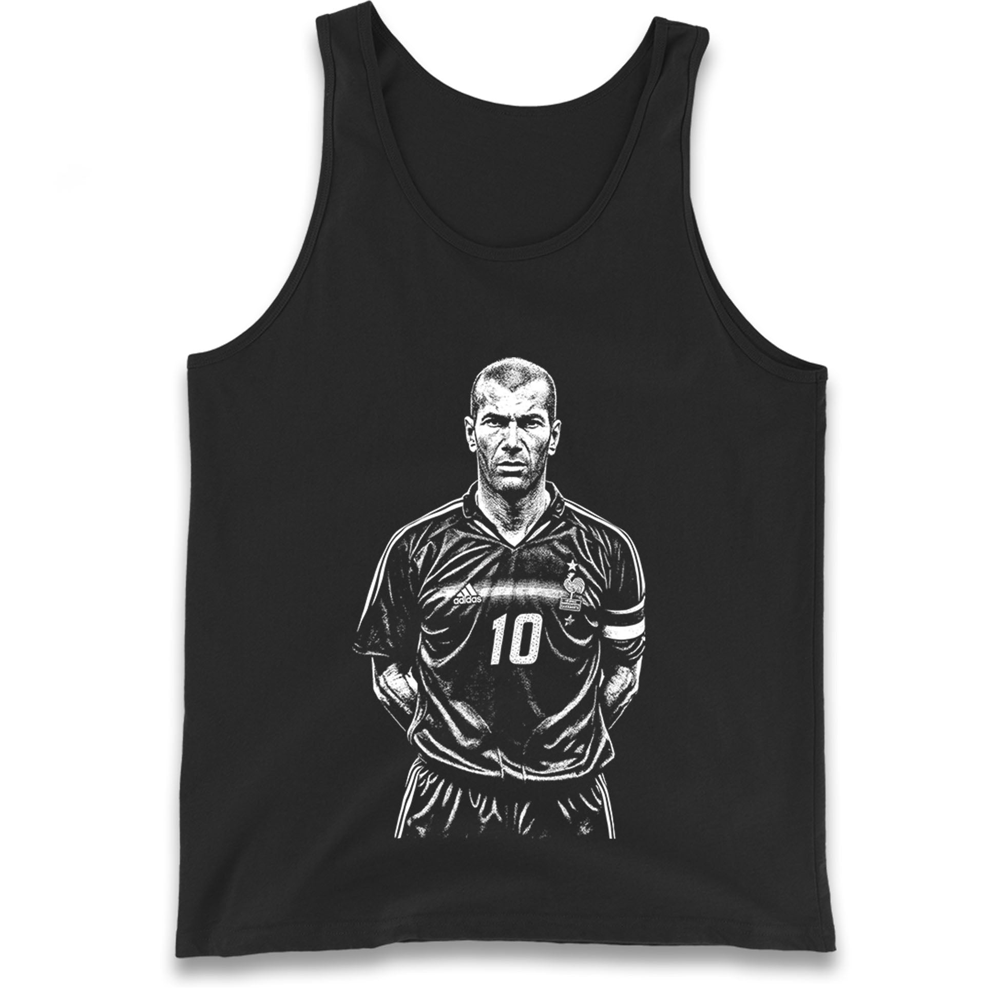 Zidane France 10 Tank Top