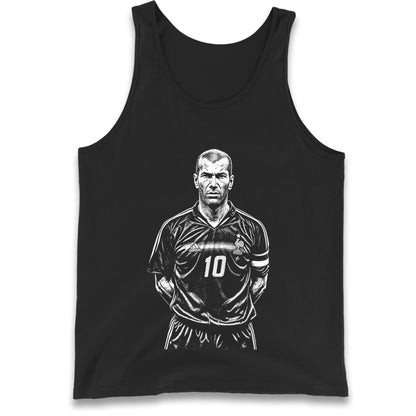 Zidane France 10 Tank Top