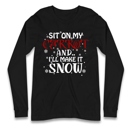 Rude Christmas Longsleeve T Shirt
