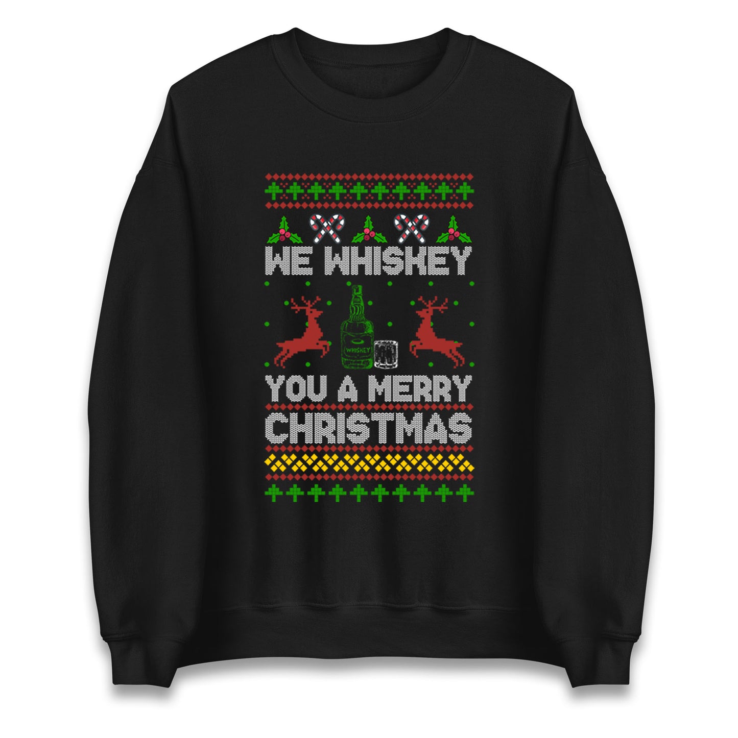 whisky Christmas Jumper