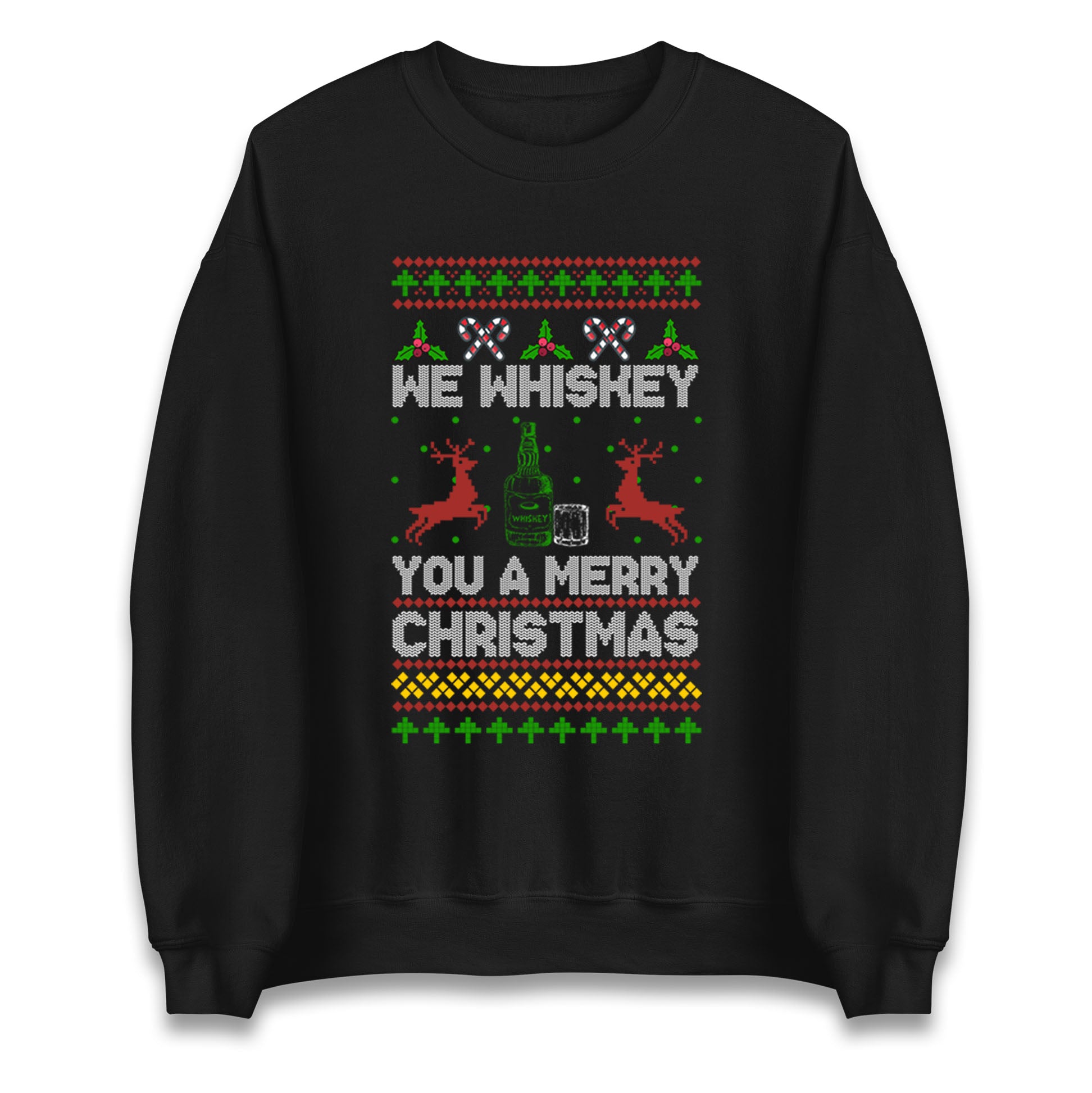 whisky Christmas Jumper