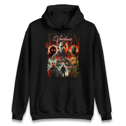 Jason voorhees scary Halloween Bootleg Unisex Hoodie
