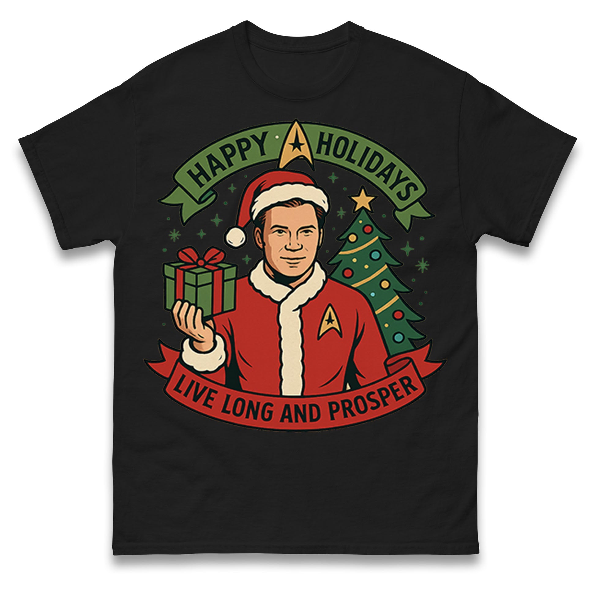 Star Trek Christmas T Shirt