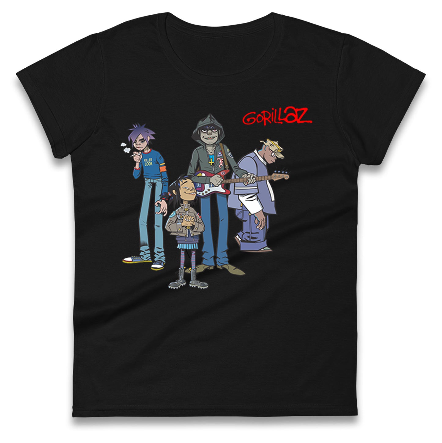 Gorillaz Ladies T Shirt