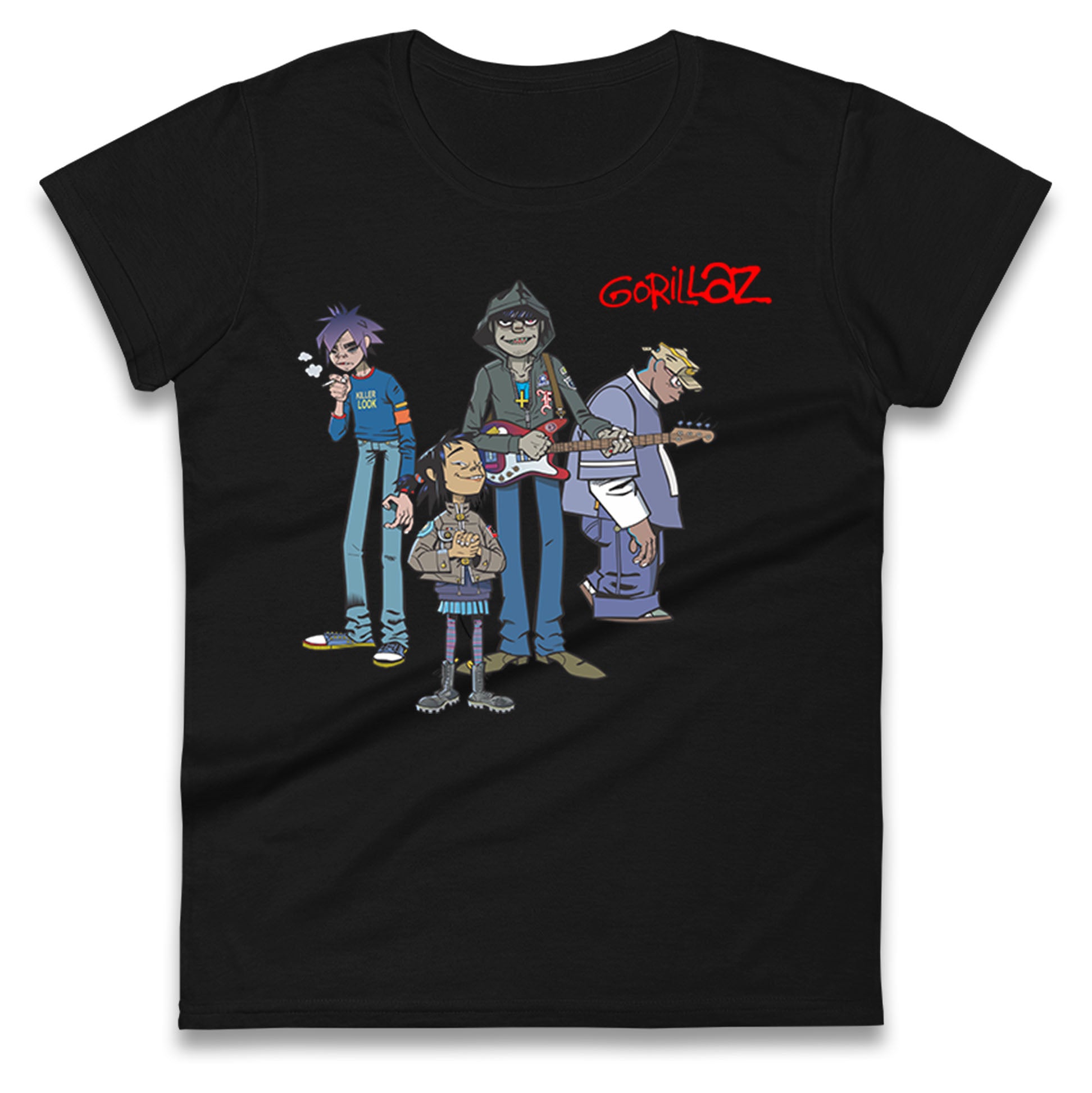 Gorillaz Ladies T Shirt