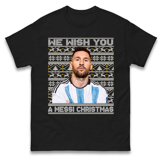 lionel messi christmas t shirt