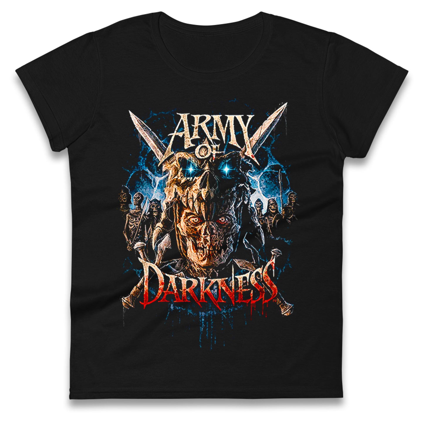 Army Of Darkness Movie Ladies T Shirt